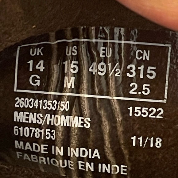 Clarks Bushacre 2 Men’s Chukka Boots Brown Leather Size 15M Desert Casual - Picture 8 of 10